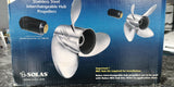 SOLAS 9571-155-17 RUBEX STAINLESS INTERCHANGEABLE HUB PROPELLERS STANLESS STEEL