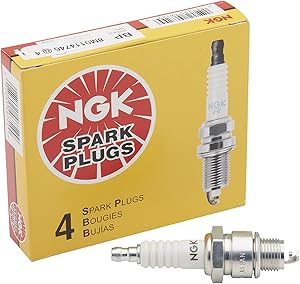 NGK 6729 Spark Plug - BP8HS-15, 4 Pack