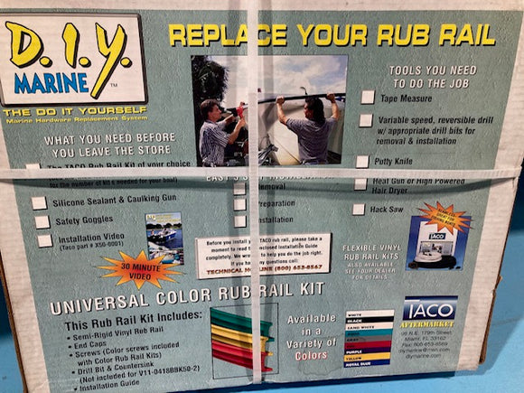 Universal Color Rub Rail Kit
