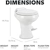 Dometic 300 Series standard height toilet