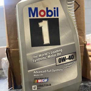 Mobil 1 sythetic motor oil ow-40